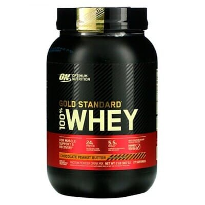Протеїн Optimum Nutrition Gold Standard 100% Whey, шоколадне арахісове масло, 2,3 кг