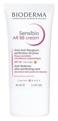Крем BB тональний Bioderma Sensibio AR для обличчя для проблемної чутливої шкіри, 40 мл