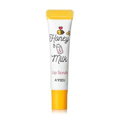 Скраб для губ A'pieu Honey & Milk, 8 мл