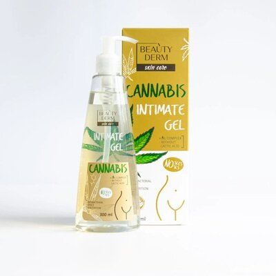 Гель для інтимної гігієни Beauty Derm з оліями Cannabis, 300 мл
