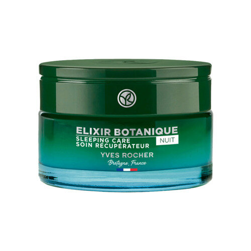 Крем-гель для обличчя Yves Rocher Elixir Botanique Відновлювальний догляд, Детокс та Кисень, нічний, 50 мл