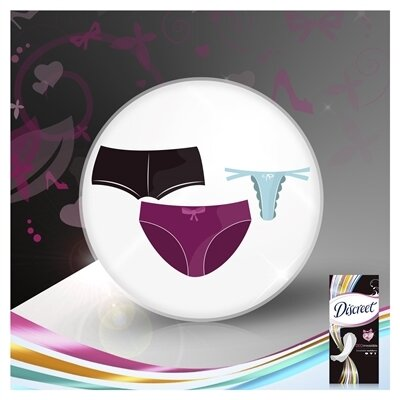 Прокладки щоденні Discreet Deo Irresistible Multiform, 20 штук