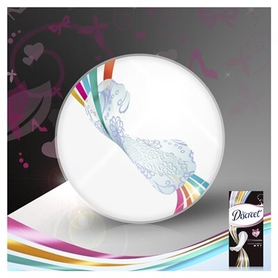Прокладки щоденні Discreet Deo Irresistible Multiform, 20 штук