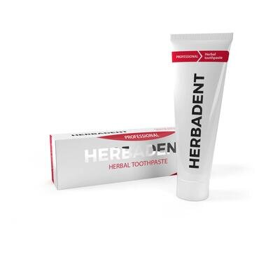 Зубна паста Herbadent Professional з фтором, 100 г