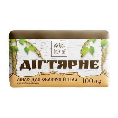 Мило Dr.Nice Дігтярне, 100 г