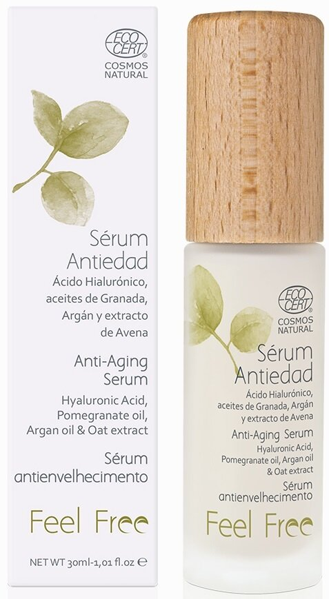 Сироватка для обличчя Feel free Anti-Aging антивікова, 30 мл
