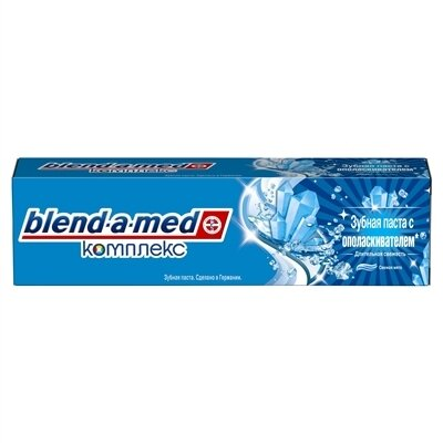 Зубна паста Blend-a-med Комплекс з ополіскувачем Свіжа м'ята, 100 мл