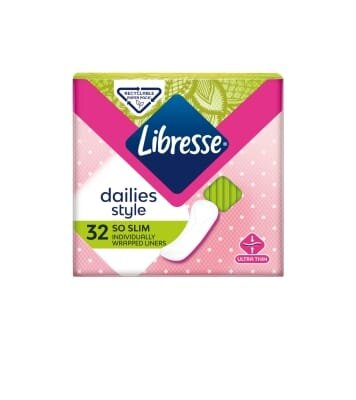 Прокладки щоденні гігієнічні Libresse Dailies Style So Slim, 32 шт