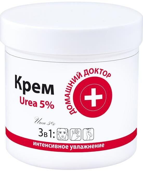 Крем для обличчя і тіла Домашній Доктор Urea 5%, 250 мл