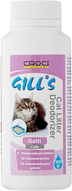 Пісок-дезодорант для котячого туалету Croci Gill's, 300 г