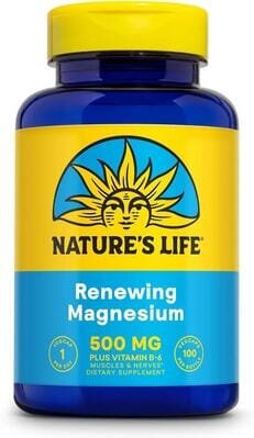 Магній Nature's Life Magnesium 500 мг, 100 капсул