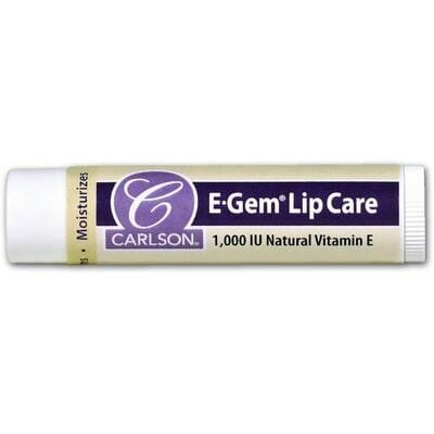 Бальзам для губ Carlson Labs Lip Care з вітаміном Е, 4,3 г