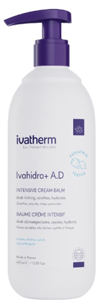 Бальзам Ivatherm Ivahidra+ A.D інтенсивний для відновлення ліпідів, 400 мл