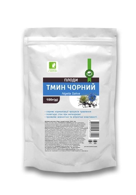 Кмину чорного плоди по 100 г у пач.