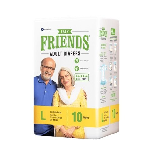 Підгузники для дорослих Friends Easy, розмір L, 10 штук