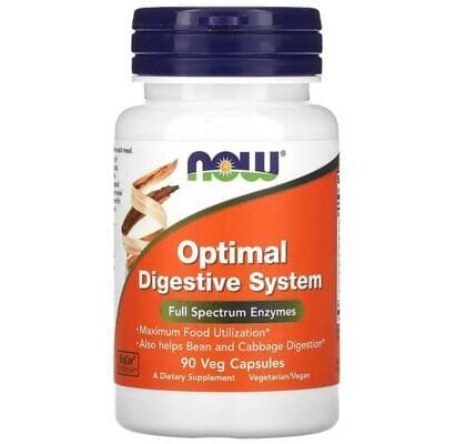 Суміш ферментів NOW Optimal Digestive System вег. капсули №90