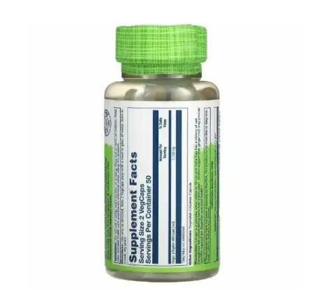 Імбиру корінь Solaray Ginger Root 550 мг, 100 капсул