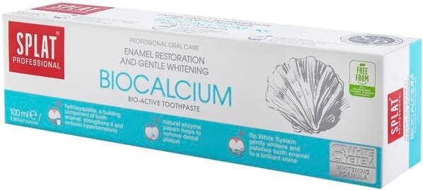 Зубна паста Splat Professional Biocalcium Біокальцій, 100 мл