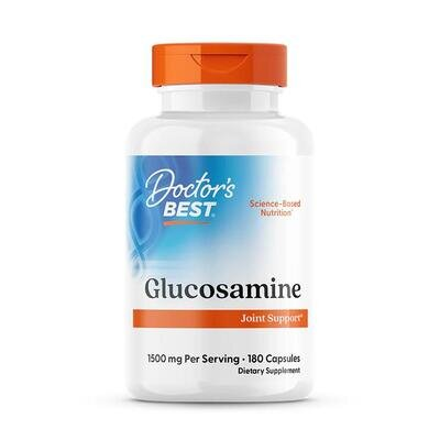 Глюкозамін сульфат Doctor's Best Glucosamine Sulfate, 180 капсул