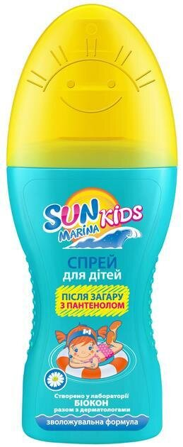 Спрей після засмаги Біокон Sun Marina kids дитячий, 150 мл