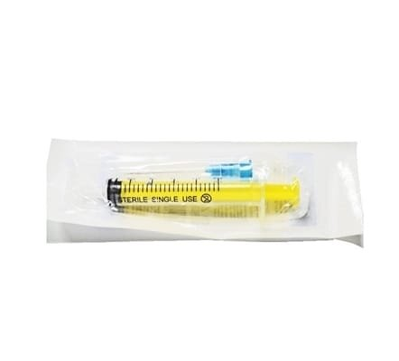 Шприц 2,5 мл Alexpharm 3-х компонентний з двома голками (23G x 30мм, 24G x 25мм), 1 штука