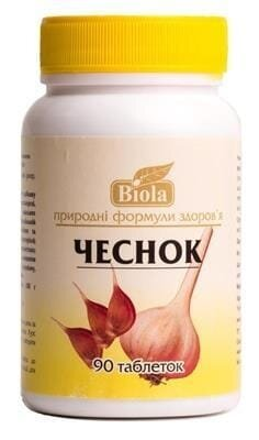 Часник таблетки №90