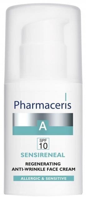 Крем для обличчя Pharmaceris A Sensireneal SPF10 регенеруючий проти зморшок, 30 мл