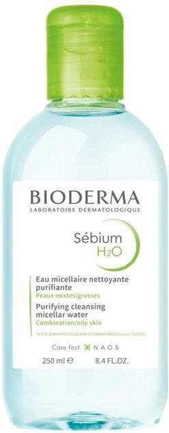 Лосьйон для обличчя Bioderma Sebium Н2О очищуючий для жирної та комбінованої шкіри, 250 мл