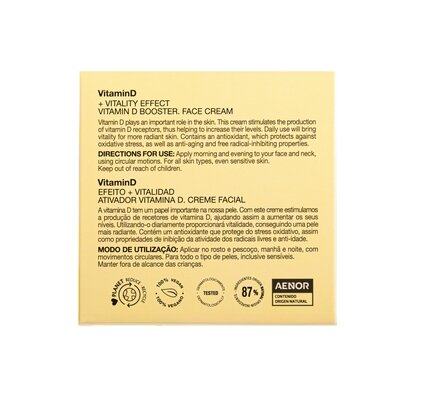 Крем для обличчя Babaria Vitamin D, 50 мл