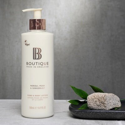 Лосьйон для рук і тіла Boutique Neroli, Pear & Gingerlily, 500 мл