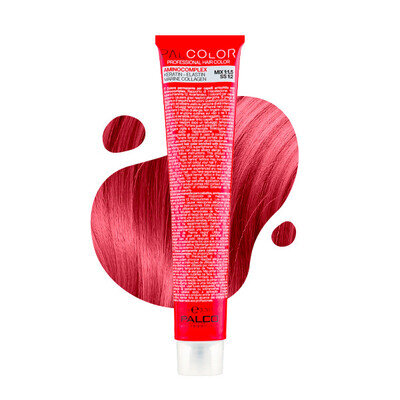 Крем-фарба для волосся Palco Professional Color № 7.66 блонд світлий інтенсивно-червоний, 100 мл