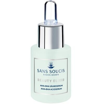 Сироватка для обличчя Sans Soucis Beauty Elixir AHA + BHA кислоти, 15 мл