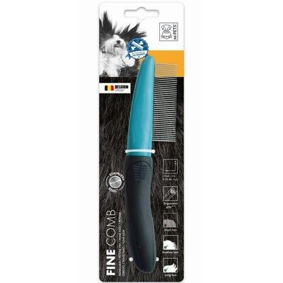 Гребінець M-Pets Fine Comb з довгими зубцями для догляду за шерстю собак, 5x22 см
