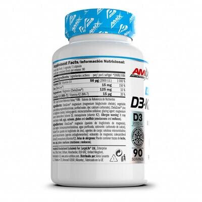 Вітамінно-мінеральний комплекс Amix Nutrition Performance D3-K2-MG-ZN, 90 капсул