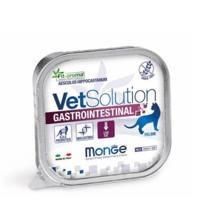 Консерви Monge Cat VetSolution Gastrointestinal для кішок всіх порід з порушеннями травлення, 100 г