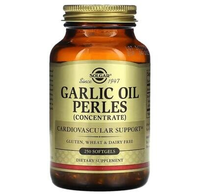 Часникова олія Solgar Garlic Oil Perles м'які капсули №250