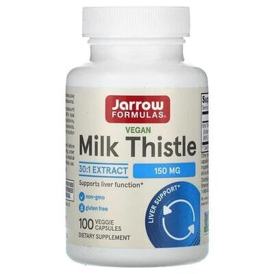 Розторопша Jarrow Formulas Milk Thistle 150 мг, 100 вегетаріанських капсул