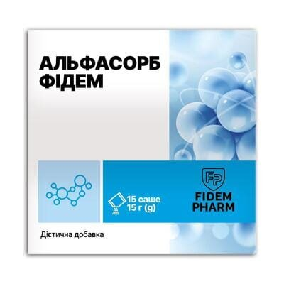 Альфасорб Фідем Fidem Pharm саше по 15 г №15
