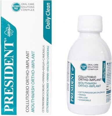Ополіскувач для порожнини рота President Clinical Ortho, 200 мл
