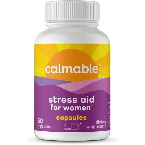 Комплекс для жіночого здоров'я та нервової системи Calmable Stress Aid For Women, 60 капсул