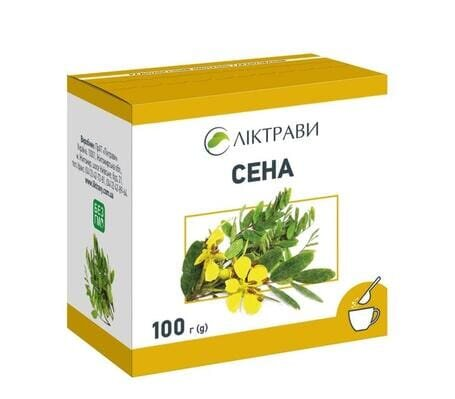Сени листя та плоди по 100 г у пач. з внут. пак. (дієт.доб.)