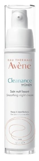 Крем для обличчя Avene Cleanance Women нічний розгладжуючий, 30 мл