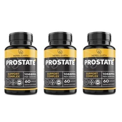 Простат Плюс, Простат+ (Prostate+) капсули №60х3 курс на три місяці