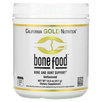 Підтримка кісток California Gold Nutrition Bone food, 411 г