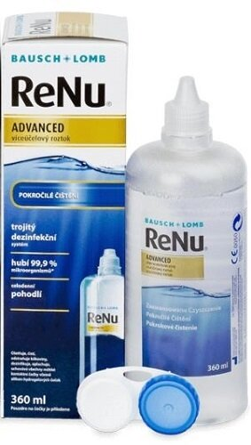 Розчин ReNu Advanced (Едвансед) д/конт. лінз по 360 мл у флак.