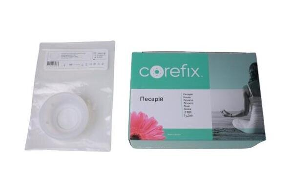 Песарій силіконовий акушерський Corefix цервікальний перфорований, 65/25/35 мм