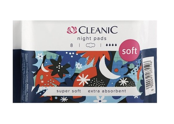 Прокладки гігієнічні Cleanic денні Soft, 10 шт