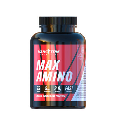 Амінокислота Vansiton Max Amino (Макс Амино), 75 таблеток