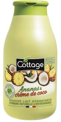Молочко для душу Cottage Moisturizing Shower Milk зволожуюче Ананас і кокосове молочко, 250 мл