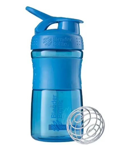 Шейкер-пляшка Blender Bottle SportMixer Cyan, 590 мл